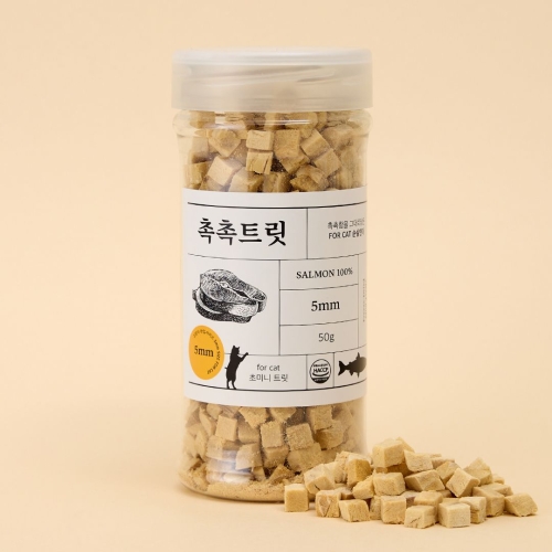 촉촉트릿 for cat 초미니 트릿 연어 50g[1개]