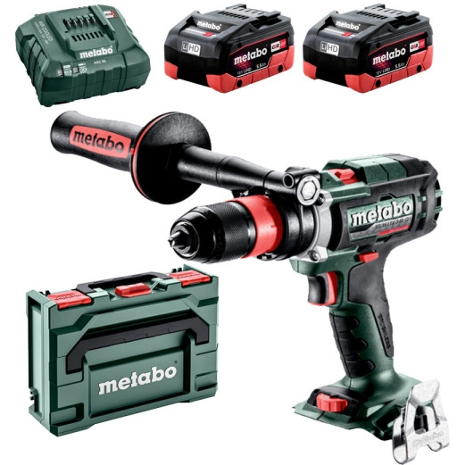 메타보 BS 18 LTX-3 BL Q I (LiHD 5.5Ah, 배터리 2개)