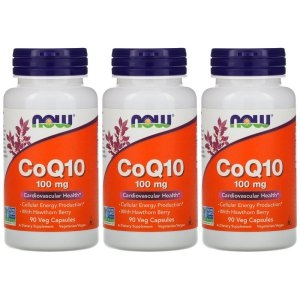 나우푸드 CoQ10 100mg 90캡슐 (3개)_이미지