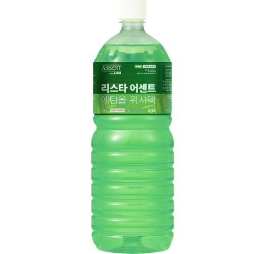 리스타 어센트 에탄올 사계절 전차종 호환 워셔액 쑥떡향 1.8L (12개)_이미지