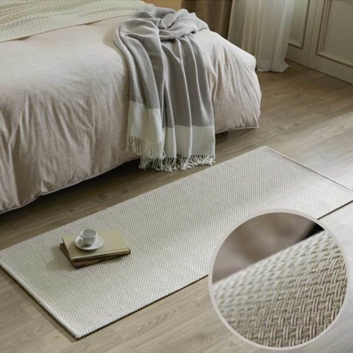 한빛카페트 크로스 사이잘룩 러너 침실러그 (180x60cm)_이미지