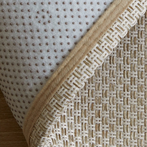 한빛카페트 크로스 사이잘룩 러너 침실러그 (180x60cm)_이미지