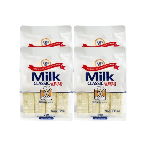 위아더월드 밀크 클래식 쌀과자 우유맛 240g (4개)_이미지