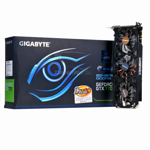 GIGABYTE ������ GTX770 UDV D5 2GB WINDFORCE METAL