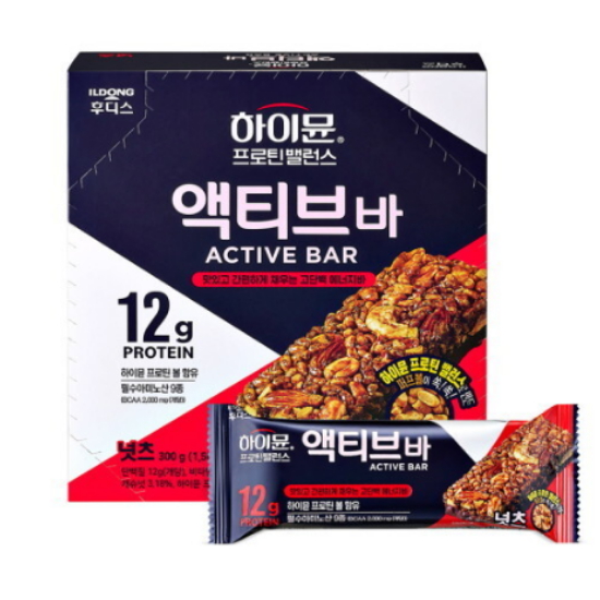 일동후디스 하이뮨 액티브 바 50g 6입 (1개)_이미지