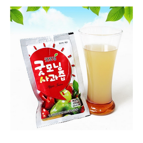 삼송 굿모닝 사과즙 100ml 50포 (1개)_이미지