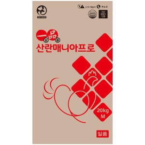 한일사료 산란프로 20kg 산란계 닭사료 병아리 닭모이이미지입니다. 누르면 해당 게시물로 새창이동합니다.