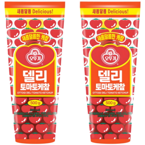 오뚜기 델리 토마토케찹 500g (2개)