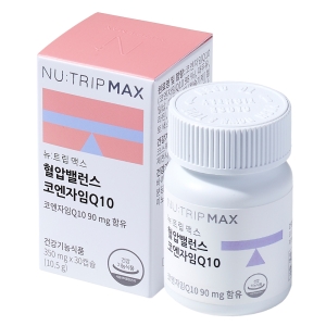 뉴트립맥스 혈압밸런스 코엔자임Q10 10.5g 30정 1개