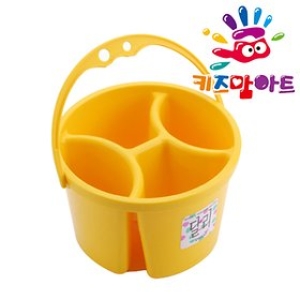 키즈맘아트 달리물통4칸/파레트/물감놀이/키즈페인트/미술놀이