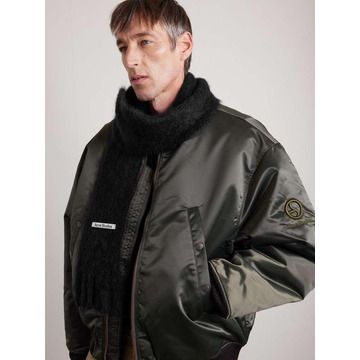 아크네스튜디오 스튜디오 KINNA 스키니 프린지 모헤어 울블렌드 스카프 B0081931284