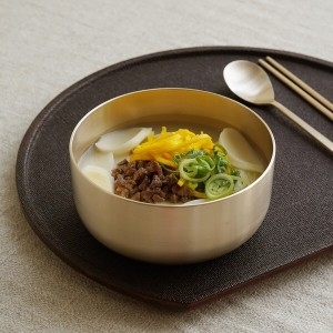 방짜유기 궁중 떡국볼
