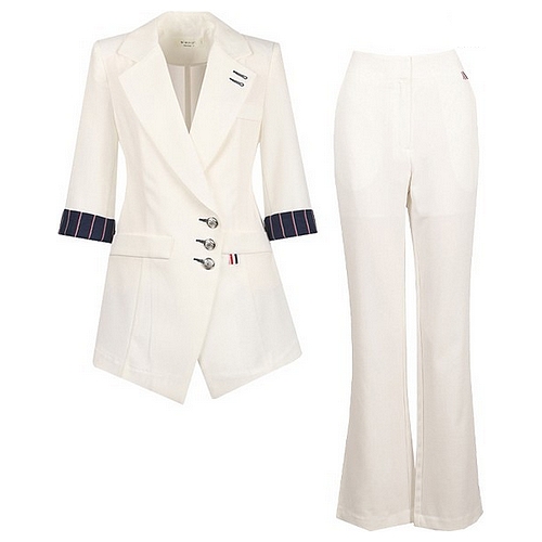 비비드 시크릿가너 잇츠 여름정장자켓+부츠컷팬츠 세트