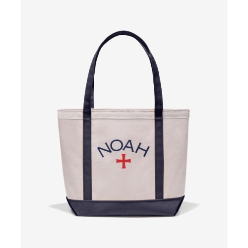 노아 U 클래식 코어 로고 토트 네이비 내추럴 내츄럴 1934713_이미지