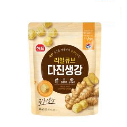 해표 리얼큐브 다진생강 23g (10개)_이미지