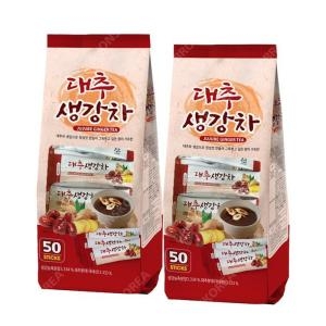 대추생강차 50T 2개 일회용 전통차 스틱 쌍화차