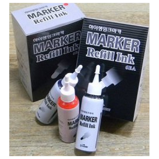 생잉크 보드마카 리필100ml