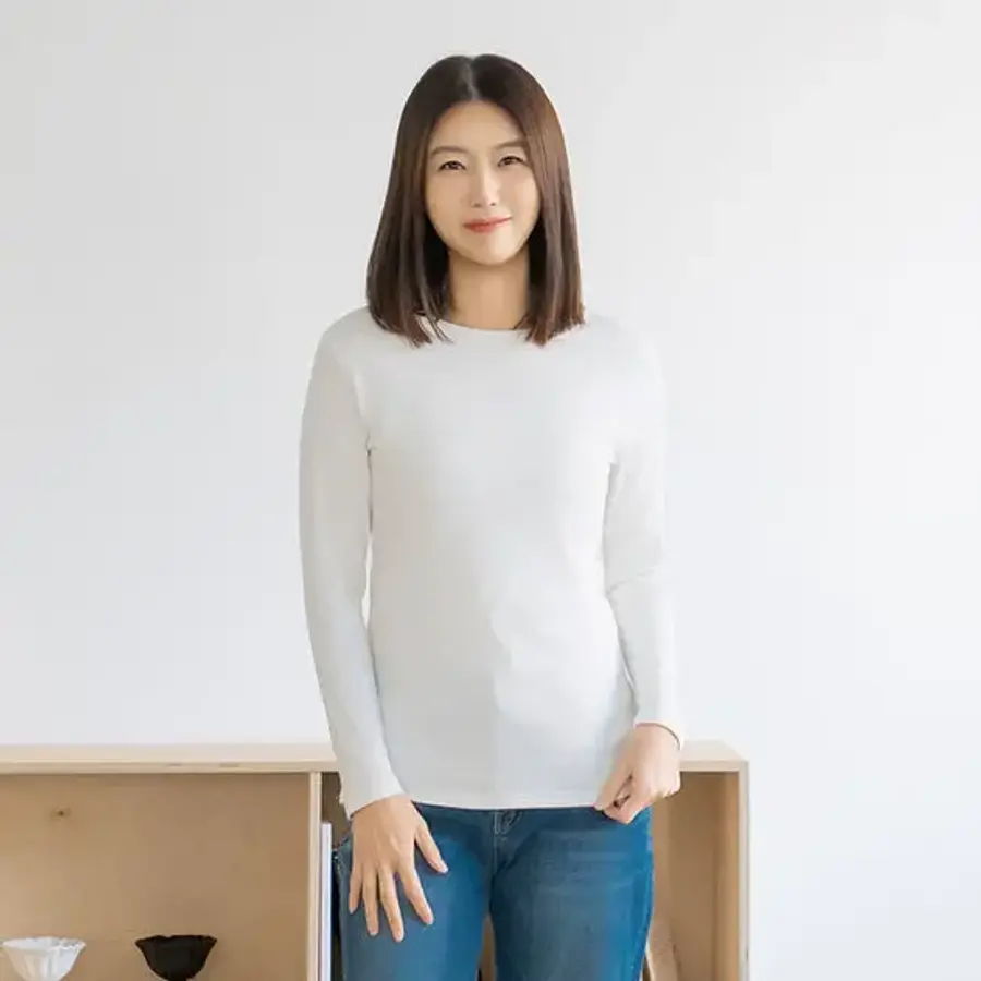 엄마옷 데일리무지기모티셔츠 데일리 여성 -ZTE2601015