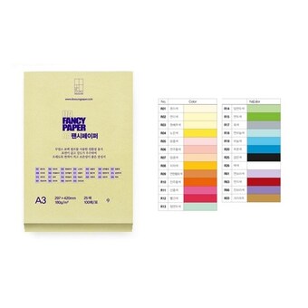 두성종이 OA팬시페이퍼 <b>A3</b> 180g
