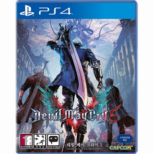 데빌 메이 크라이 5 PS4 중고,영문판