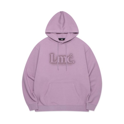 엘엠씨 LMC BLUR SERIF HOODIE indi pink 0LM45SHD103INP 169494_이미지