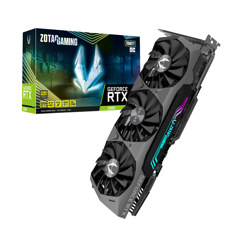 ZOTAC GAMING 지포스 RTX 3080 Trinity OC D6X 12GB LHR_이미지