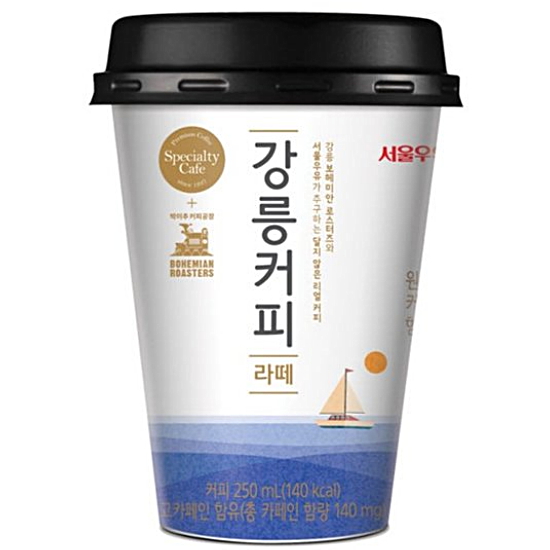 서울우유 강릉커피 라떼 250ml (20개)_이미지