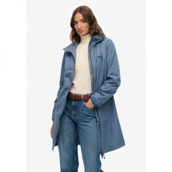 슈퍼드라이 Co LONGLINE Parka dry slate blue 7509719