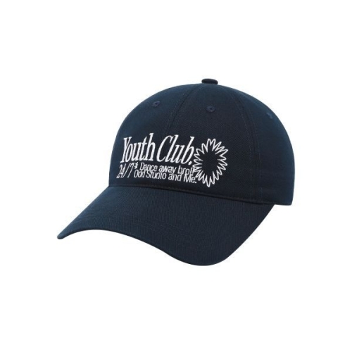 오드스튜디오 ODDSTUDIO 19일 배송 유스클럽 자수 로고 볼캡 NAVY 5011970887 403176