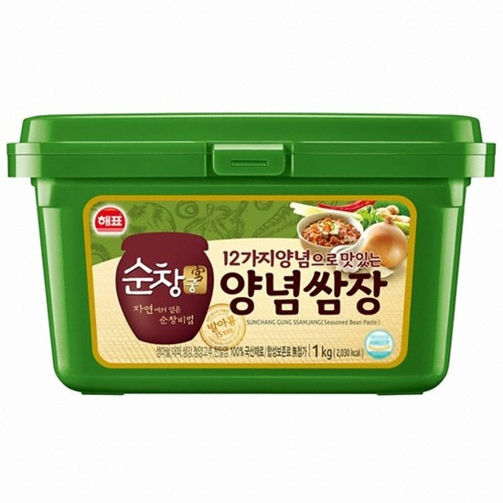 해표 순창궁 발아콩 12가지 양념쌈장 1kg (2개)_이미지