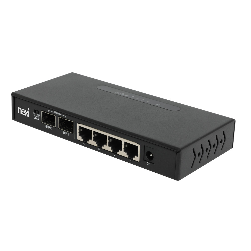리버네트워크 NEXI NX-SG1004-2SFP 스위치허브_이미지
