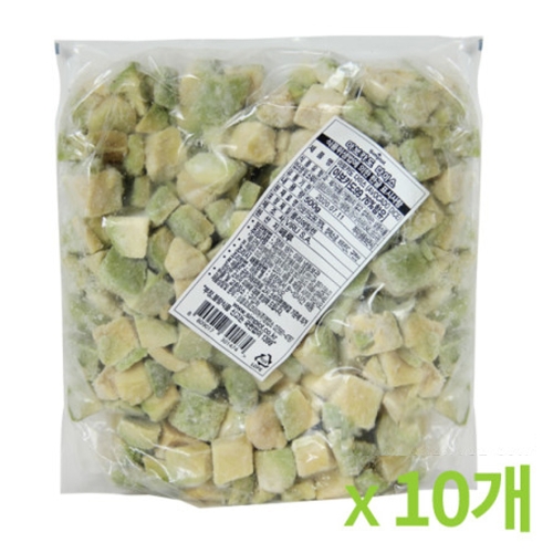 아보카도 다이스 냉동 다이스 (500g,10개)_이미지