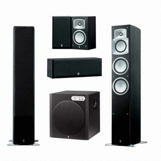 야마하 NS-9502(YST-RSW300) + 데논 AV리시버 (AVR-1908)_이미지