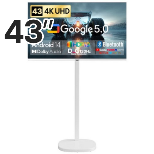 창홍 스마트TV 4K CH431UHD Google M9GPW1 120Hz 구글 5.0 이동형 패키지 (창홍 큐브)_이미지