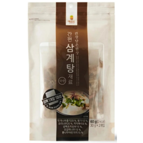 간편 삼계탕재료 60g