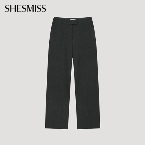 쉬즈미스 여성 미니멀 백 밴딩 슬림 팬츠_SWWSLO42090_이미지