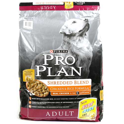 퓨리나 독 프로플랜 슈레드 블렌드 어덜트 치킨&라이스 15.9kg (1개)_이미지