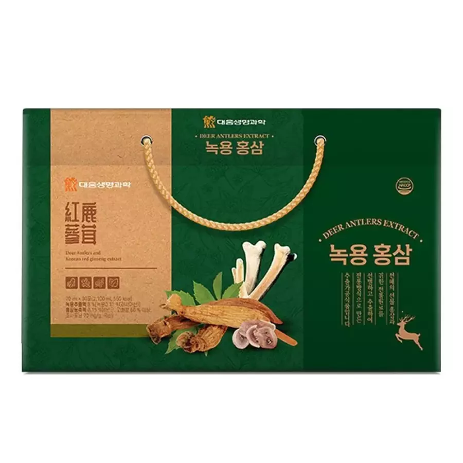 대웅생명과학 녹용홍삼 70ml 30포이미지입니다. 누르면 해당 게시물로 새창이동합니다.