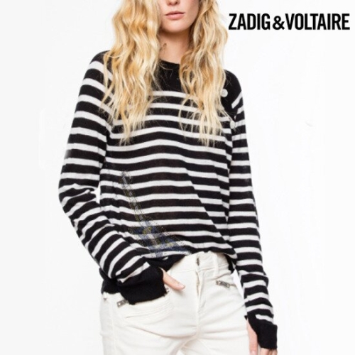 쟈딕앤볼테르 레글리스 스웨터 REGLIS STRIPE SWEATER_이미지