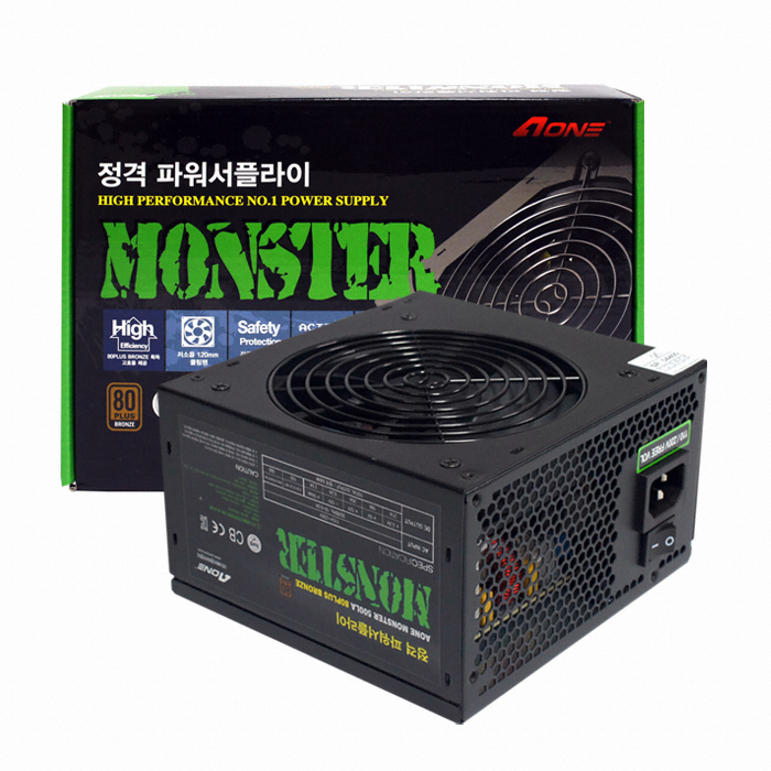 AONE MONSTER 500LA 80PLUS브론즈