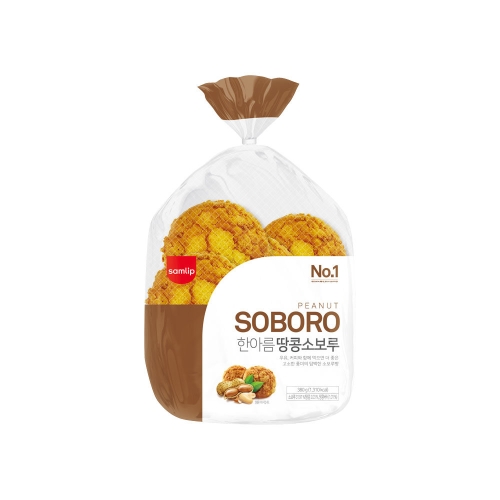 삼립 한아름 땅콩소보루 380g 10입 3봉 총30입_이미지
