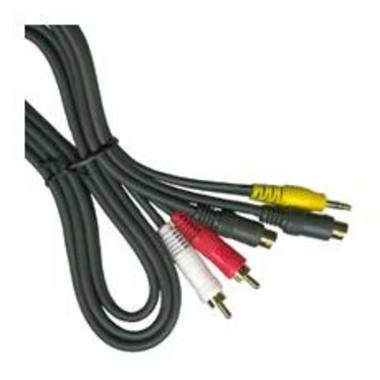 Easy TV-OUT전용 S-VHS&Stereo to S-VHS&2RCA 통합 케이블 (10m)_이미지