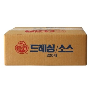 오뚜기 허니 머스타드 드레싱 12g (600개)