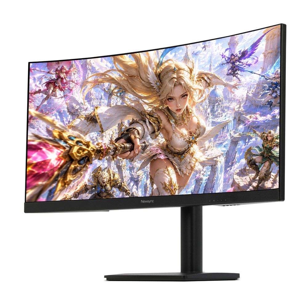 비트엠 Newsync H34WQ120 FAST-ips 울트라와이드 게이밍 커브드 무결점