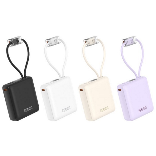룩씨 케이블 스트랩 보조배터리 LS-PB10C8PD22 10000mAh_이미지