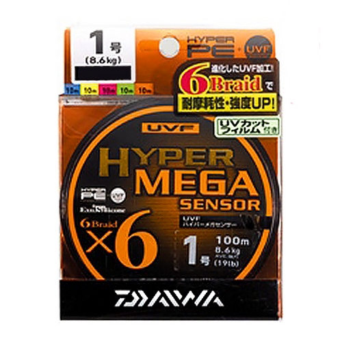 다이와 UVF 하이퍼 메가센서 X6 (150m)_이미지