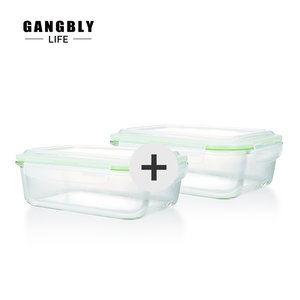  강블리라이프 블링락G 직사각형 밀폐용기 1040ml [2개]