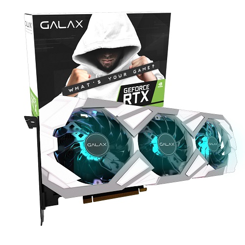 갤럭시 GALAX 지포스 RTX 3080 EX Gamer WHITE OC D6X 10GB_이미지
