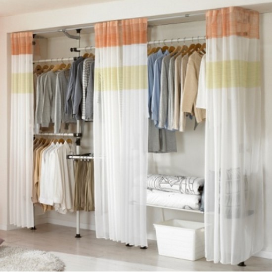 뉴 프리미엄 드레스룸 5폴 이불선반 시스루형