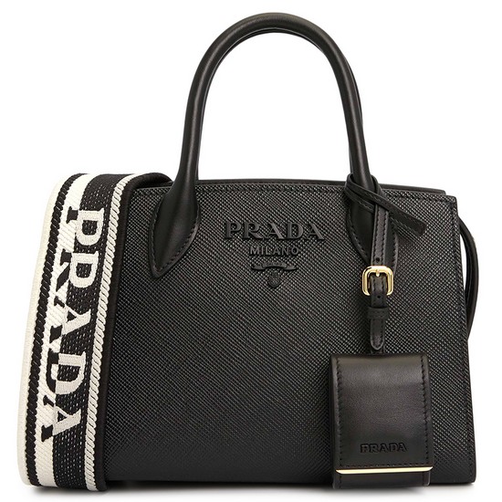 프라다 사피아노 모노크롬 토트겸숄더백 1BA269 2ERX F0002 3OO_이미지